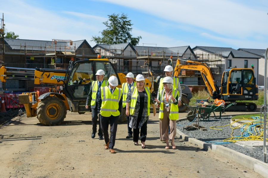 South Ayrshire councillors visit firstofitskind Dundonald modular